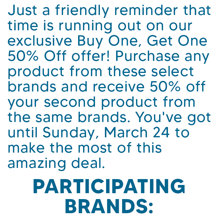 ⏰ Time's Ticking 3 Days Left for Our Buy One, Get 50 Off! Village